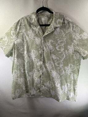 Coofandy Tropical Floral Hawaiian Shirt Short Sleeve Button Down